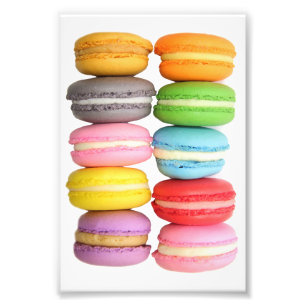 Macarons Foto-Prints Foto Afdruk