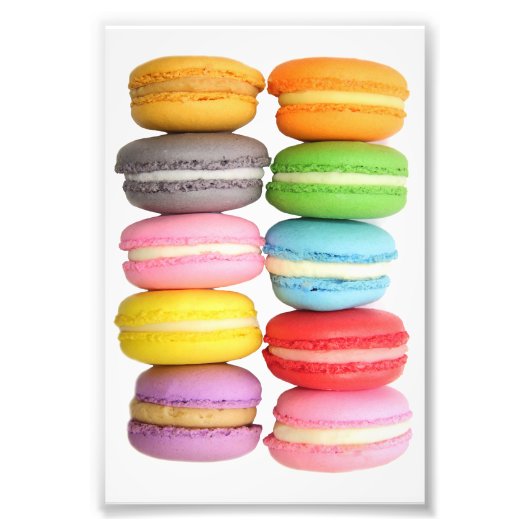 Macarons Foto-Prints Foto Afdruk (Voorkant)