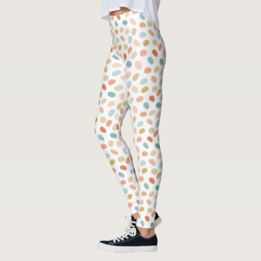 Macarons Frans gebak Leggings (Links)