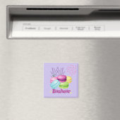 Macarons Happiness Bonheur Magneet (Insitu (Vaatwasser))