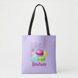 Macarons Happiness Bonheur Tote Bag