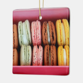 Macarons in verschillende kleuren keramisch ornament (Links)