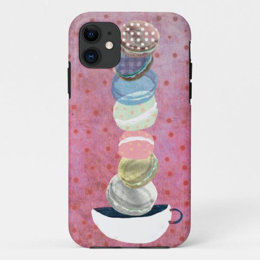 Macarons iphone 5 Hoesje - iphone 5s Hoesje (Achterkant)