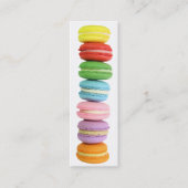 Macarons Mini Visitekaartje (Voorkant)