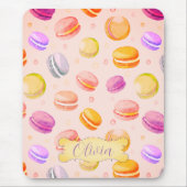 Macarons Mousepad gepersonaliseerd Muismat (Voorkant)