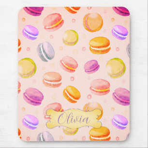 Macarons Mousepad gepersonaliseerd Muismat