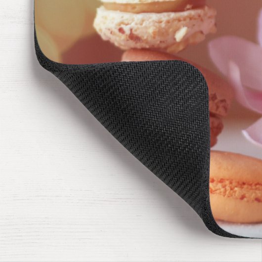 Macarons Mousepad Muismat (Hoek)