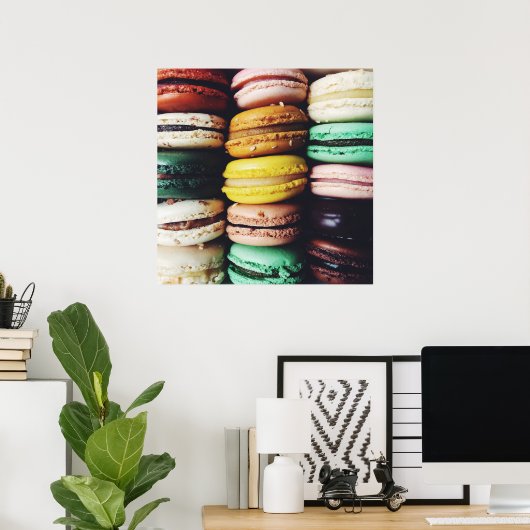 Macarons, New Orleans Poster (Thuiskantoor)