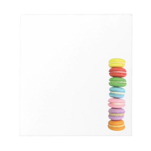 Macarons Notitieblok (Voorkant)
