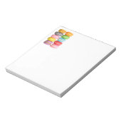 Macarons Notitieblok van 5,5 x 6 inch (Linkerzijde)