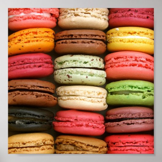 Macarons Poster (Voorkant)