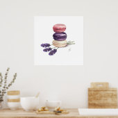Macarons Poster (Keuken)