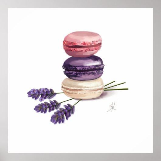 Macarons Poster (Voorkant)