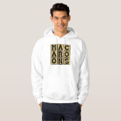 Macarons, Ronde Cakes Hoodie (Voorkant volledig)