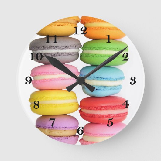 Macarons Ronde Klok (Voorkant)