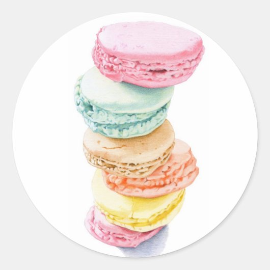 Macarons Sticker (Voorkant)