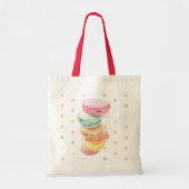 Macarons stippen Bag Tote Bag (Voorkant)