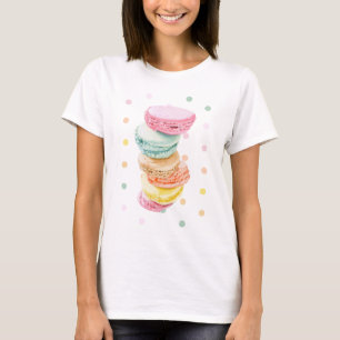 Macarons stippen Dames T-shirt