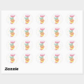 Macarons stippen Sticker (Vel)