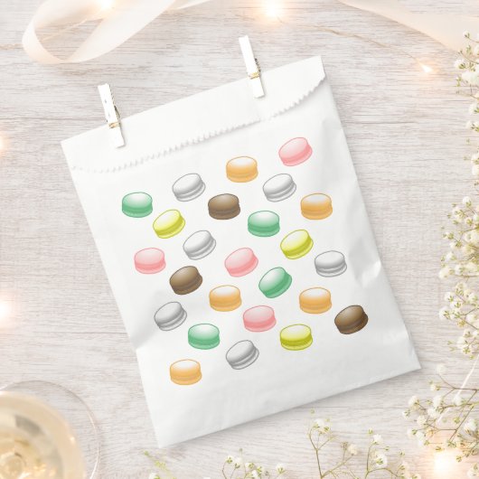 Macarons Sweet 16-feestje Bedankzakje (Geknipt)