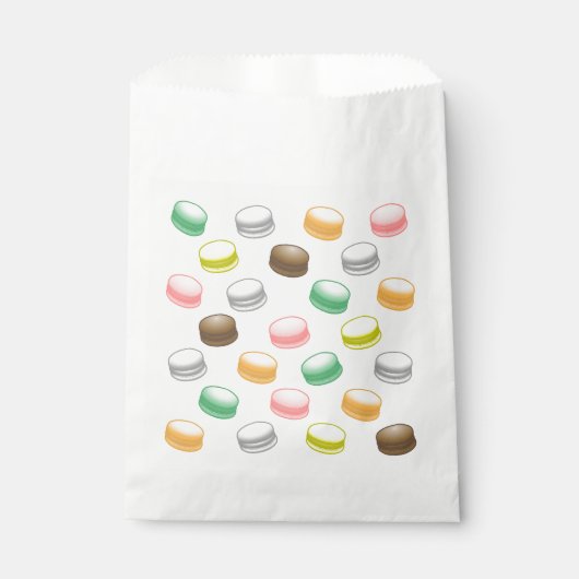 Macarons Sweet 16 Party Bedankzakje (Voorkant)