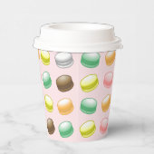 Macarons Sweet 16 Party Papieren Bekers (Rechts)