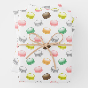 Macarons Sweet 16 verjaardag Inpakpapier Vel