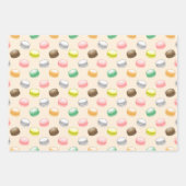 Macarons Sweet 16 verjaardag Inpakpapier Vel (Voorkant 3)