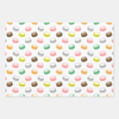 Macarons Sweet 16 verjaardag Inpakpapier Vel (Voorkant 2)