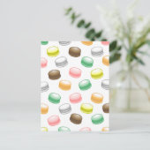 Macarons Sweet 16 Verjaardagsansichtkaart Briefkaart (Staand voorkant)