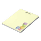 Macarons Sweet-behandelingen Notitieblok (Linkerzijde)