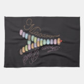 Macarons uit de Parijse handdoek (Horizontaal)