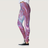 Macaroon 2 Blauw & Paars Leggings (Links)