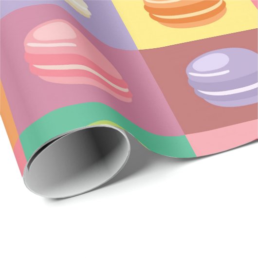 Macaroon Cadeaupapier (Rol Hoek)