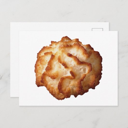 Macaroon Cookie Afbeelding Briefkaart (Voorkant / Achterkant)