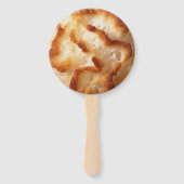 Macaroon Cookie Afbeelding Handwaaier (Voorkant)