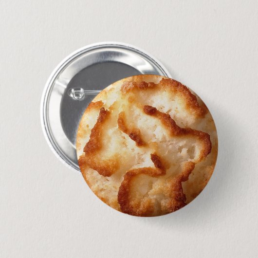 Macaroon Cookie Afbeelding Ronde Button 5,7 Cm (Voorkant /achterkant)