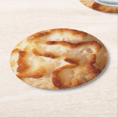 Macaroon Cookie Afbeelding Ronde Kartonnen Onderzetter (Gebogen)