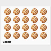 Macaroon Cookie Afbeelding Ronde Sticker (Vel)
