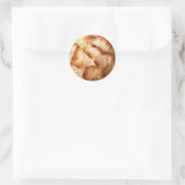 Macaroon Cookie Afbeelding Ronde Sticker (Tas)