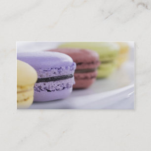 Macaroon macaron franse bakkerij visitekaartje