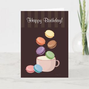Macaroon Party Kaart