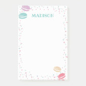 Macaroon Pastry Post it Notes (Voorkant)