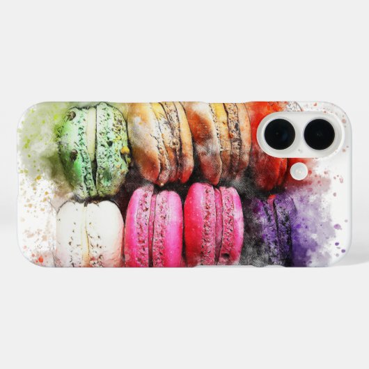 Macaroon telefoonhoesje Case-Mate iPhone case (Achterkant (horizontaal))