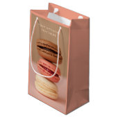 Macaroons aangepast cadeau klein cadeauzakje (Achterkant Gekanteld)