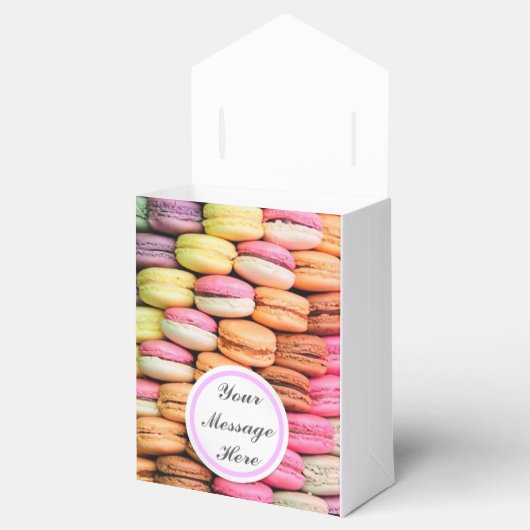 Macaroons Bedankdoosjes (Geopend)