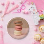 Macaroons / borden op basis van Macaroons Papieren Bordje (Feest)