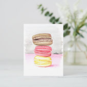 Macaroons Briefkaart (Staand voorkant)