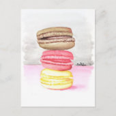 Macaroons Briefkaart (Voorkant)