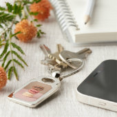 Macaroons/Hoofdketen Macaroons Sleutelhanger (Zijkant)